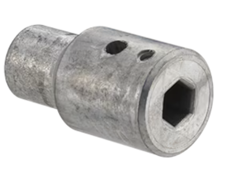 Somfy ➤ J4 Wellenadapter Sechskant mit SW 8 mm ohne Gewinde #9014165✅ online kaufen!