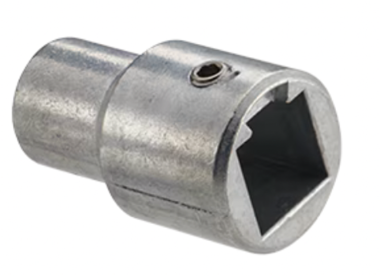 Somfy ➤ JJ4 Wellenadapter Vierkant; 12 mm; M5x5 Gewindestift eingedreht #9015452✅ online kaufen!