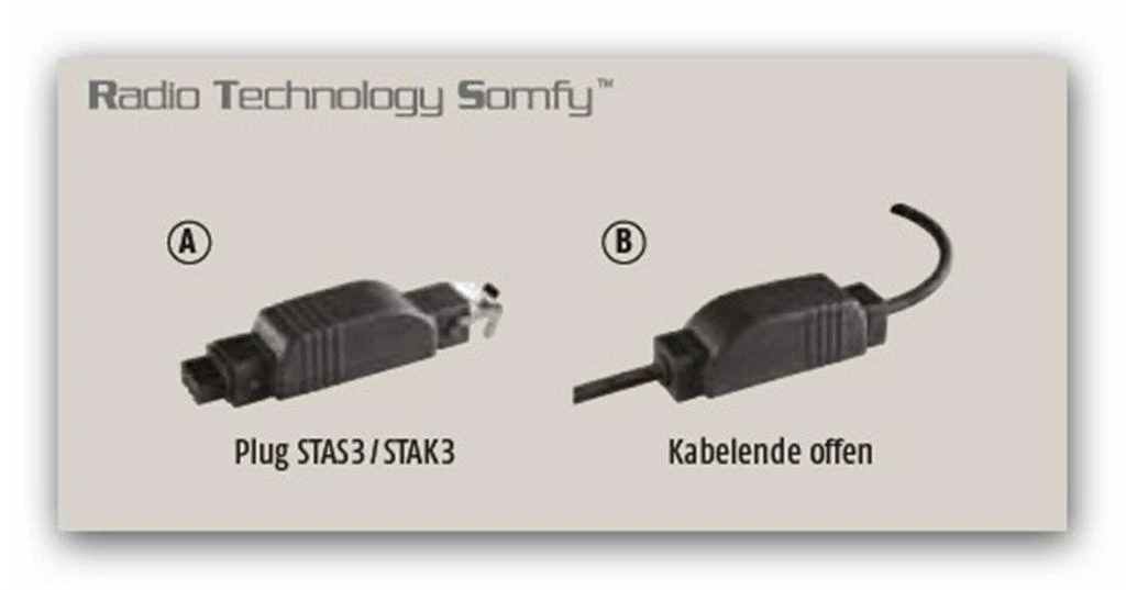 Somfy Modulis Slim Receiver RTS #1810802 #1810806
