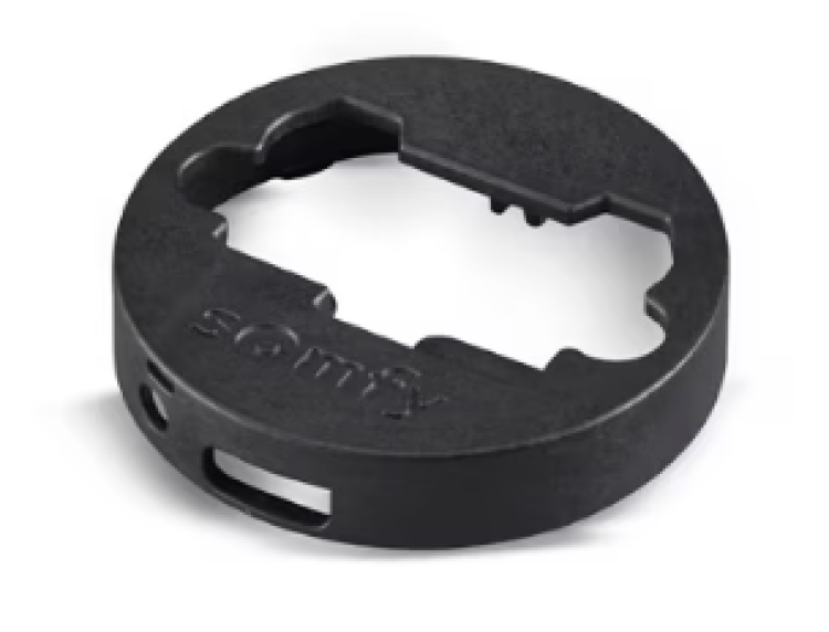 Somfy ➤ Motorkopfabdeckung WF 2, schwarz für Zigbee-Akkuantriebe #9028932✅ online kaufen!