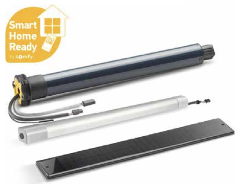 Somfy ➤ RS100 Solar io 10/12 Kit ✅ Rollladenmotor #1245895