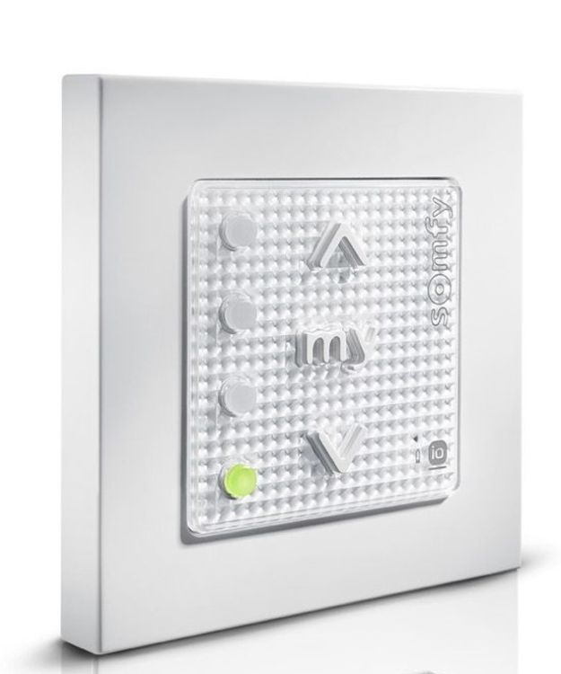 Somfy► Somfy Smoove 4 Mode IN io II + Rahmen 4-Kanal Funkwandsender Pure #1871345✅online günstig kaufen!