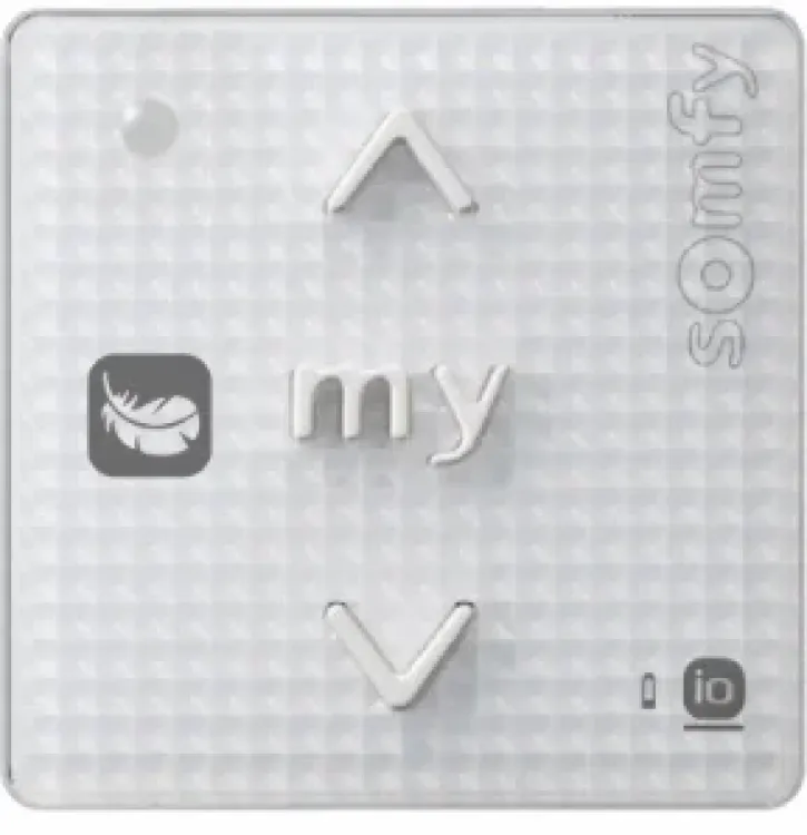 Somfy ➤ Smoove RS100 IN io 1-Kanal Funkwandsender Pure Shine #1811720✅ online günstig kaufen!