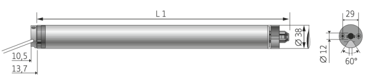 Somfy ➤ Sunea 40 Screen io 4/16 Markisenmotor #1025126✓ Online günstig kaufen✅