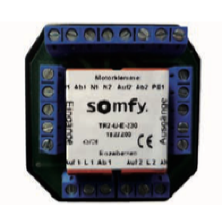 Somfy ➤ TR2-U-E-230 Unterputz Motortrennrelais für zwei Antriebe #1822200✅ online günstig kaufen!