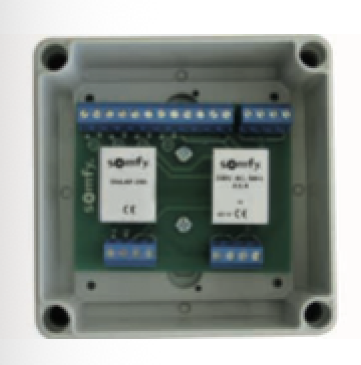 Somfy TR4-DRM-230 Trennrelais Hutschiene für 4 Antriebe #1822292 #1822293