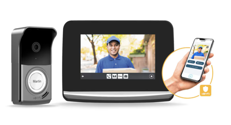Somfy Videotürsprechanlage V500 Pro io WLAN DIN-Rail #1871273