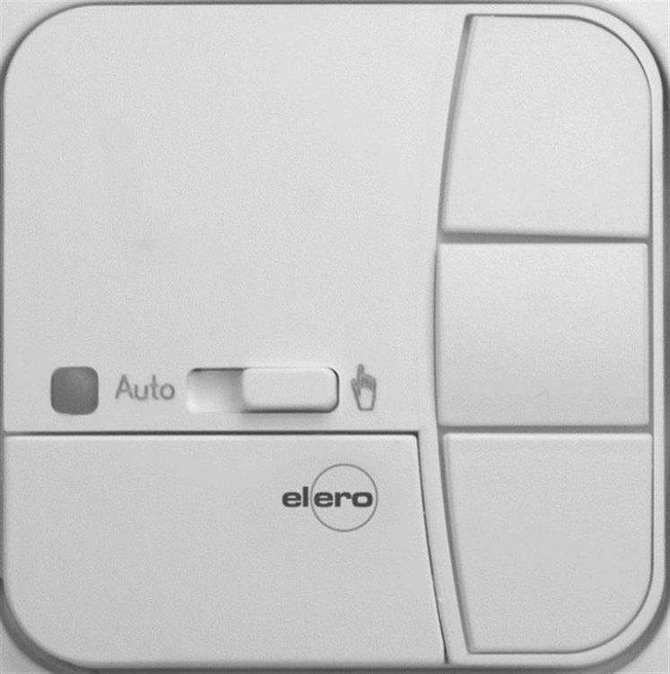 elero ➤ VarioTec-868 JA bidirektional Bedienteil alpinweiß #283412006