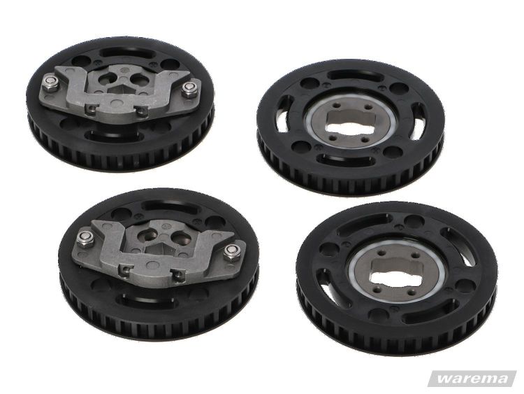 WAREMA Reparaturset W8 Wintergartenmarkise, Zahnriemenwechsel-Set, 2 Anlagen - 2 Antriebe 4,5 m #2015315