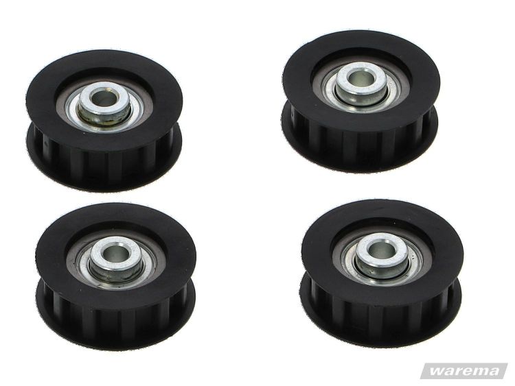 WAREMA Reparaturset W8 Wintergartenmarkise, Zahnriemenwechsel-Set, 2 Anlagen - 2 Antriebe 4,5 m #2015315