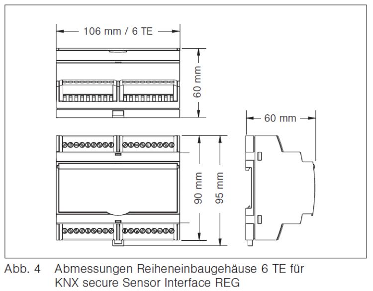 WAREMA KNX secure Interface REG oder AP #2065317 #2065318
