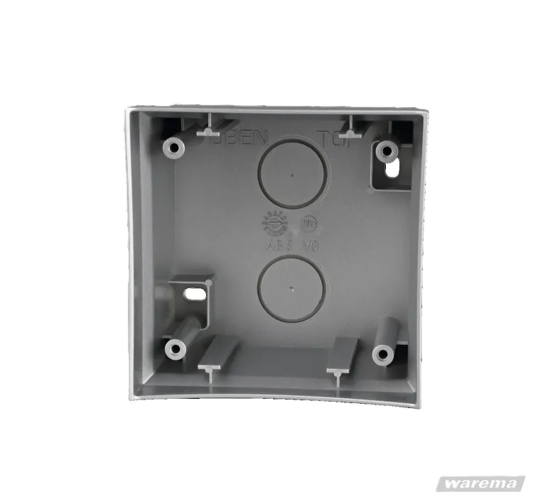 WAREMA Aufputz-Montage-Set silber 1002223