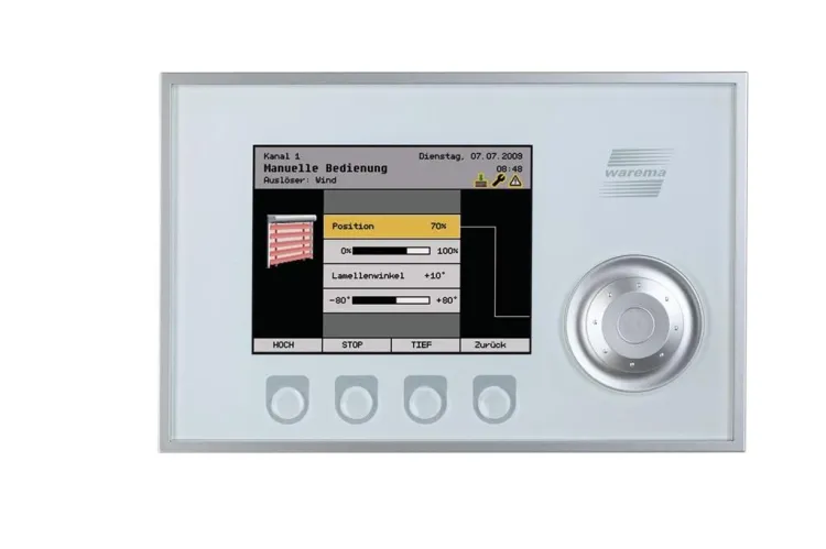 WAREMA climatronic® 3.0 Bediengerät #2009373 #2009374 #2009375