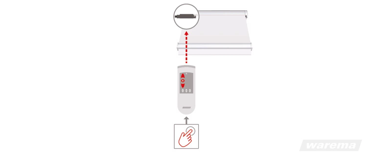 WAREMA EWFS Kombi-Set PL, Handsender 1K + Zwischenstecker PL #1002916-R
