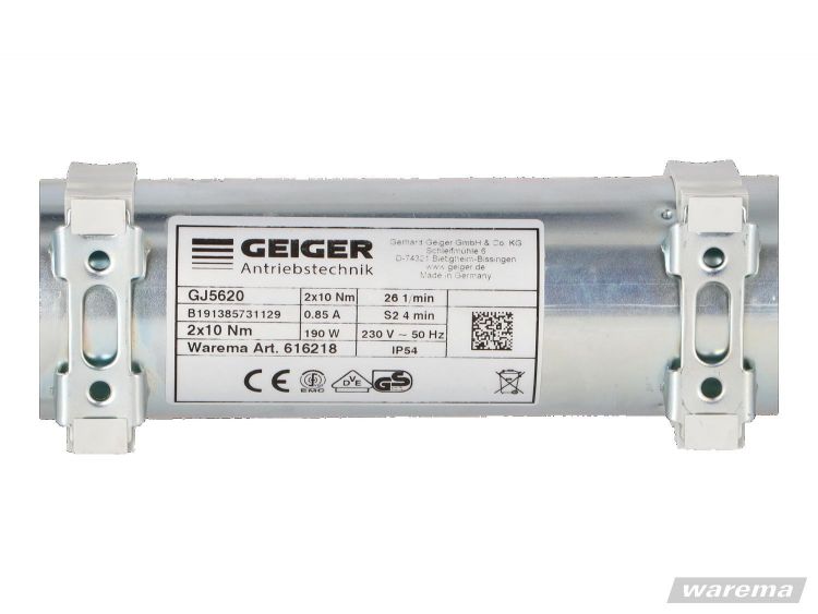 Geiger GJ5620 M56F2052 (WAREMA #616218) Jalousieantrieb 20 Nm