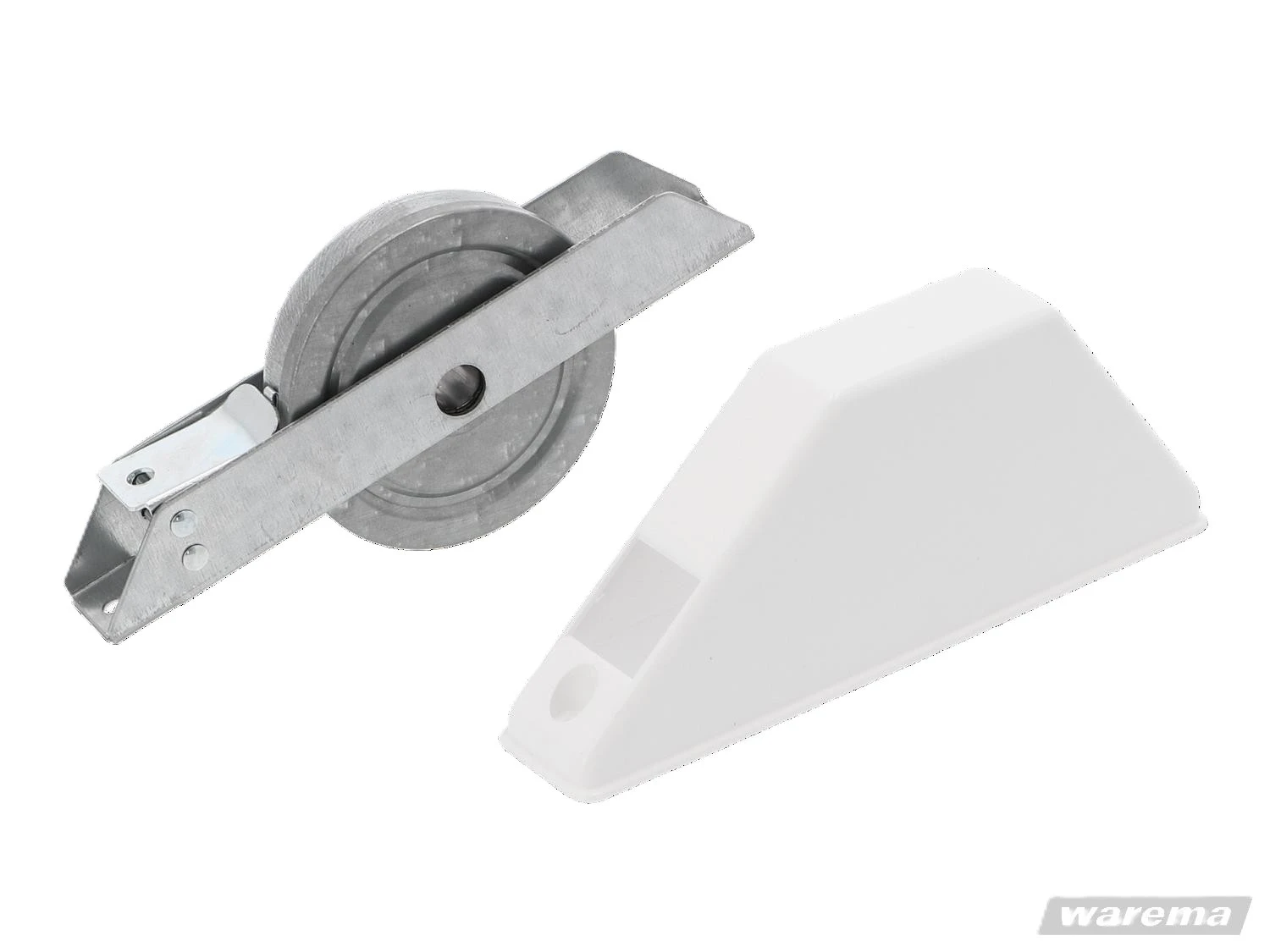 WAREMA► Schwenkgurtwickler 14mm mini weiß schwenkbar #528060 mit Gurtband grau #2021339✅Online günstig kaufen!