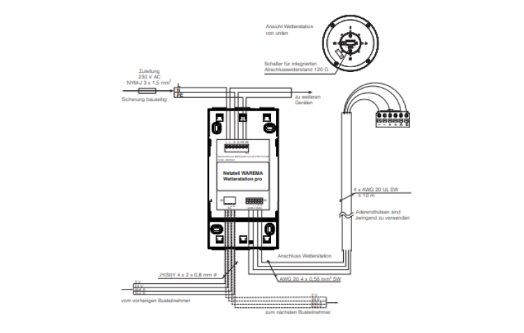 WAREMA ➤ #2057430 Netzteil Omnexo Wetterstation pro ✅ online kaufen!