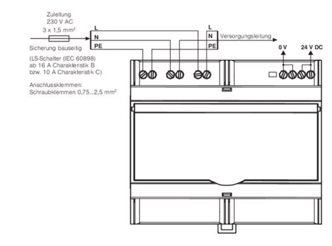 WAREMA Schaltnetzteil 24 V DC (2,5 A) REG/AP #2024680 #2024681