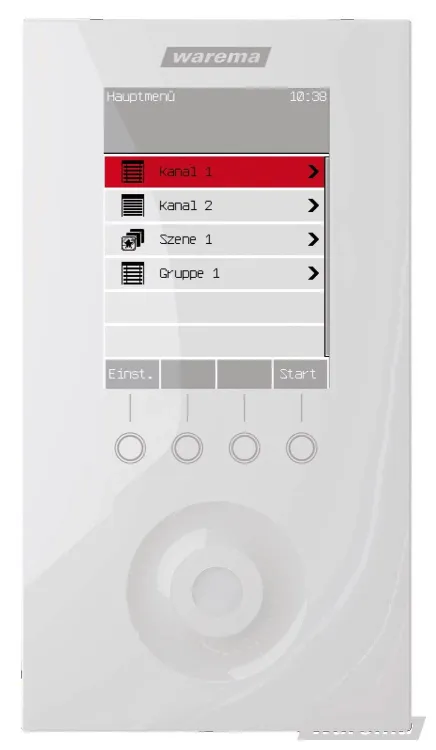 WAREMA ➤ Wisotronic 1-Kanal Steuerung #1002733 #1002734✅ online günstig kaufen!