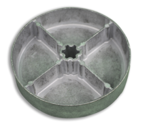 Becker ➤ Adapterset 133x2 aus Zink #49313001200 #49313001270✓ Online günstig kaufen✅