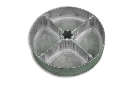 Becker Mitnehmer aus Zink 133x2