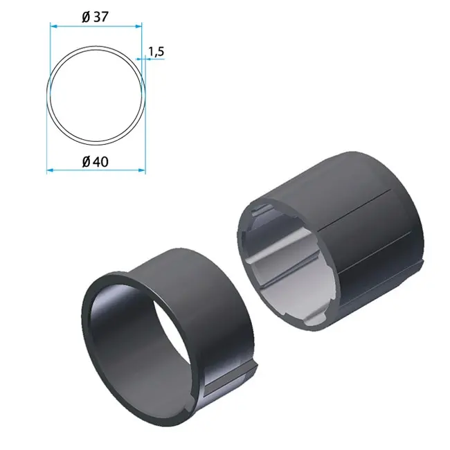 Cherubini Adapter und Mitnehmer 40x1,5 A3505_0511