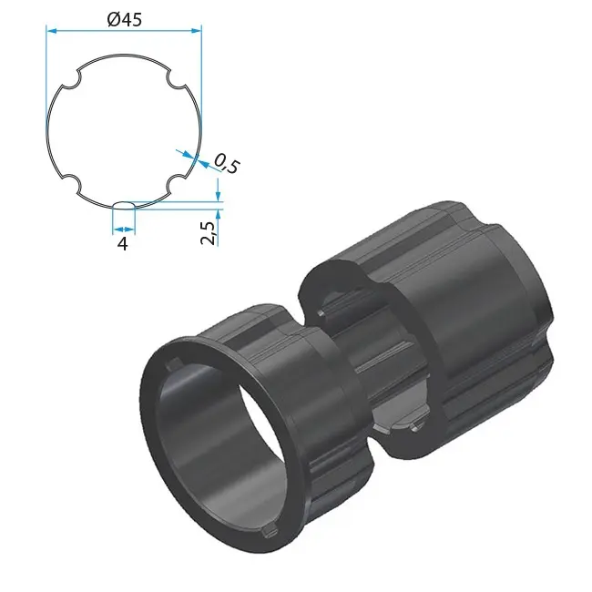 Cherubini ➤ Adapter & Mitnehmer ZF45 A3505_0504✅ online günstig kaufen!