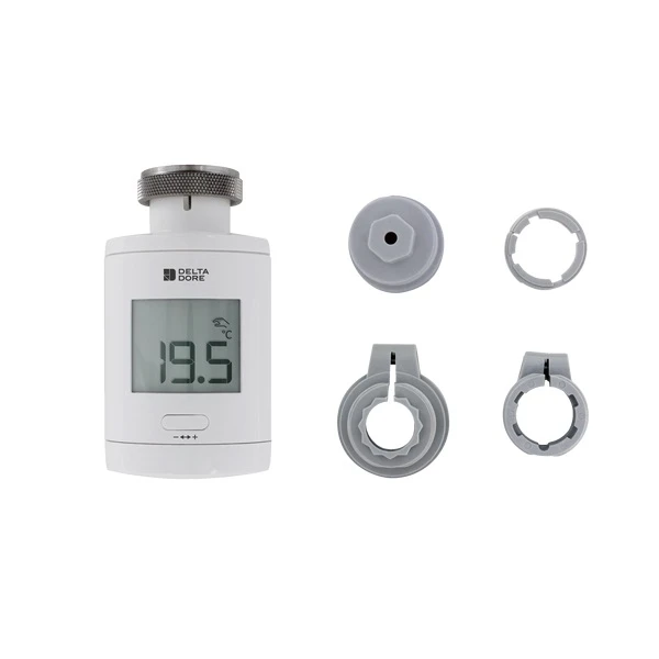 Delta Dore TRV 1.0 smarter Heizkörperthermostat mit Adapter