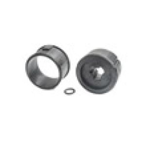 elero Adapterset Motorkupplungset RevoLine L, Rundrohr, Ø 70 x 2,0 mm, mit 4 x M6-Gewinde