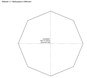 elero ➤ Adapterset SW 114mm 8-kant #234560001✅ online günstig kaufen!