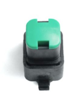 eelero Auflaufpilz 28mm flach grün für JA Comfort #262008801