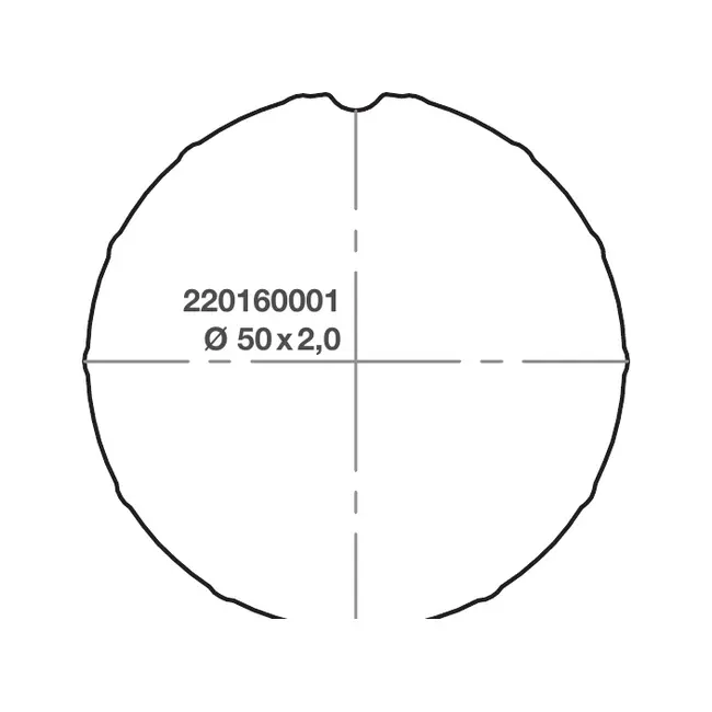 elero RevoLine S Adapter- und Mitnehmerset Ø50×2,0mm, Italien #220160001