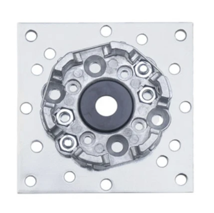 elero Wandlager Revoline-Motorkopf Grundplatte mit RevoLine Alu-Motorlager #236159901