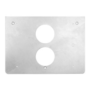 Elsner Adapterplatte WS1000 Connect für UP-Kasten WS1000 Color Aluminium