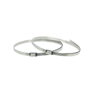 Elsner Edelstahl-Montagebänder für Mastmontage, 2 Stück