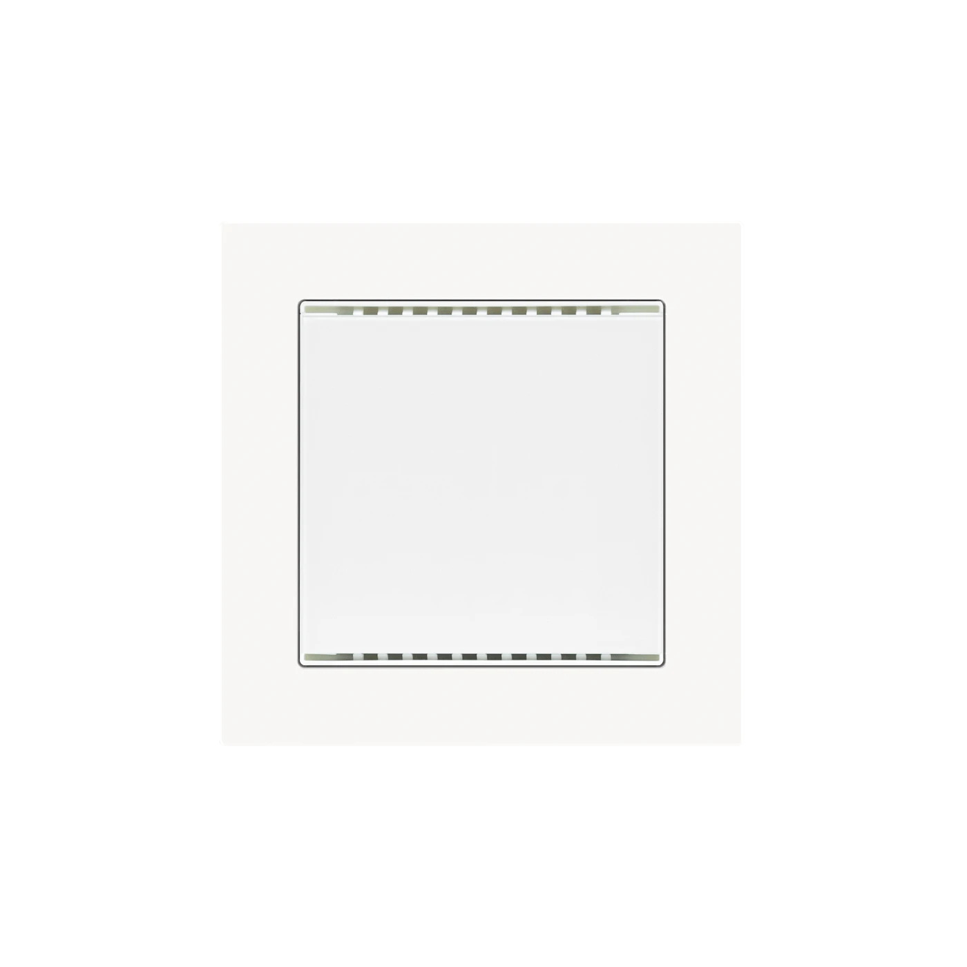 elsner WGTH gl, reinweiß RAL 9010 Innenraumsensor (Temperatur, Feuchtigkeit) - Sensor