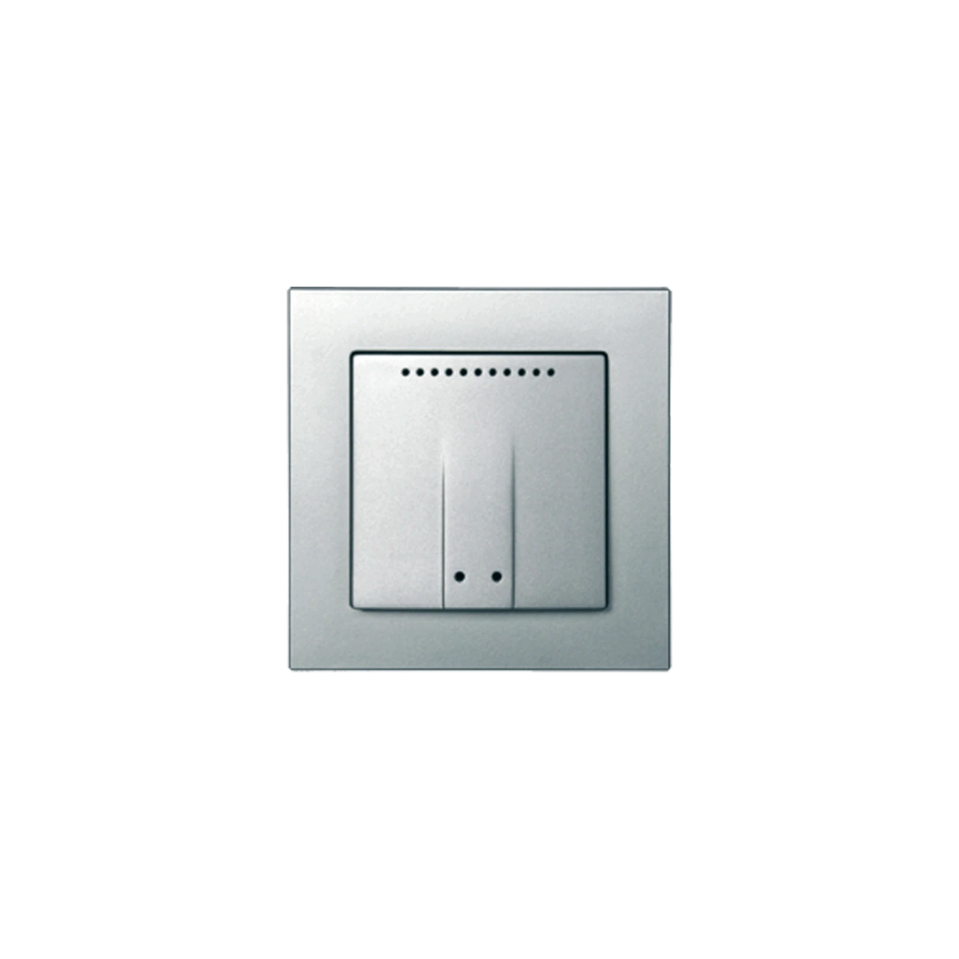 elsner WGTH-UP, alu Innenraumsensor (Temperatur, Feuchtigkeit) - Sensor