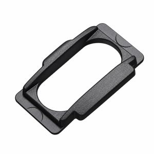 Schwarze Aufzugsbandöse #1250016 für Hella und Rau, ohne Leiterkordelhalterung. Ersatzteil für Raffstore. Verpackungseinheit mit 10 Stück.