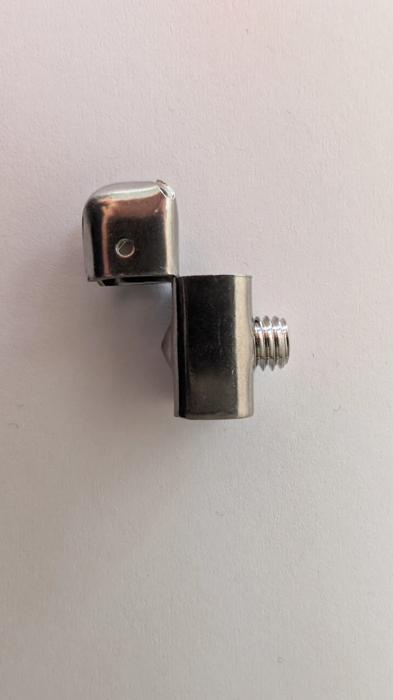 Kordelverbinder ohne Inlet für Ø6mm Kugel