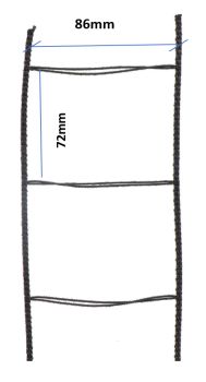 Raffstore Reptaratur ➤ Leiterkordel / Leiterband✓ 80mm Lamelle gebördelt✅ online günstig kaufen!