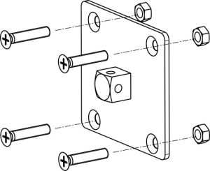 Rademacher ➤ Adapter 4016-LHK 16er-Vierkant RolloTube Large HKZ✓ #93401601✓ kaufen✅