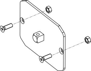 Rademacher ➤ Adapter 4010-MHK 10er-Vierkant RolloTube Medium HKZ✓ #93401002✓ kaufen✅