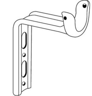 Rademacher ➤ Rademacher ➤ Gegenlager für Fertigkasten, gekröpft, Ausladung 85 mm, höhenverstellbar Typ 4026✓ #96000013✅ online kaufen!