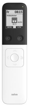SELVE commeo 2.0 Multi Send - Funk-Handsender 32 Kanal, mit 32 Zeitschaltuhren, schwarz/weiß #297764