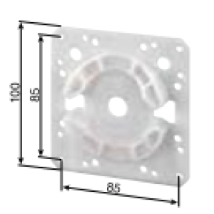 SELVE ➤ Motorlager für Aufsatzelemente ✓ System VEKA-Variant und DEPRAT-Réno, Klipsung, Kunststoff✓ #283047✓ online kaufen✅