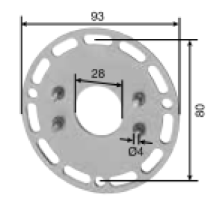 SELVE ➤ Motorlager✓ System Alukon, rund✓ #282007✓ online kaufen✅