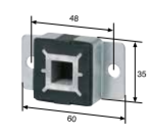 SELVE ➤ Motorlager zur Geräuschdämmung✓ Schwinglager, Vierkant✓ #280147✓ online kaufen✅