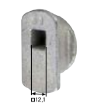 SELVE ➤ Nachrüst-Motorlager✓ Grauguss verzinkt, Innenvierkant✓ #280140✓ online kaufen✅