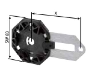 SELVE ➤ Spannlager für Vorbaurollladen✓ Kopfstücke 137- 205mm  Sytsem Heroal mit Klipsung✓  #280197✓ online kaufen✅