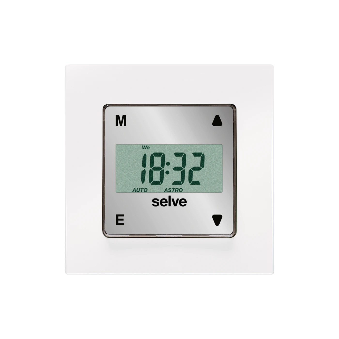SELVE ➤ Zeitschaltuhr SELVEtimer plus, incl. Abdeckrahmen 1-fach, weiß #297000✅ online günstig kaufen!